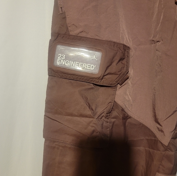 Nike Jordan Mens Cargo Pants 23 Engineered CK9167 298 Size Med $150 Smoky Mauve - Picture 3 of 10